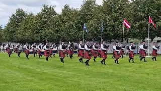 Up to the Line - Field Marshal Montgomery Pipe Band @ World Pipe Band Championships 2025