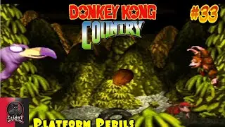 Platform Perils + Master Necky Snr. Boss - Donkey Kong Country Walkthrough #33 - SNES Gameplay