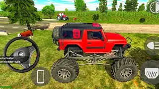 🚙 Monster Mahindra Thar Village Power Run | Indian Bike Driving 3D & Indian Cars Simulator 3D 🔥