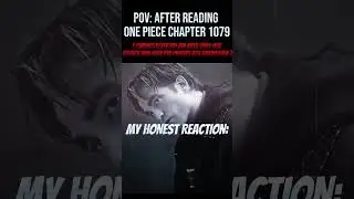 One piece chapter 1079 - My Honest Reaction: