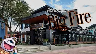 First Time At Big Fire American Fare. Drinks And Eats! #citywalk #orlando #universalstudios