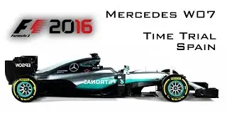 F1 2016 Time Trial Lap & Setup - Spain - 1:21.246