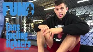 James Mancini thanks his supporters on fundafighter.com