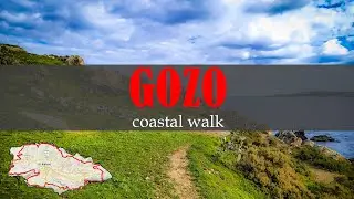 GOZO COASTAL WALK: 50 kilometers long distance trail around island of Gozo