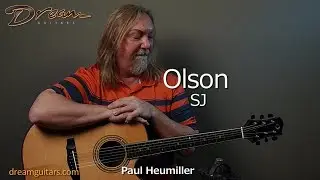 2000 Olson SJ Cutaway, Indian Rosewood & Adirondack Spruce