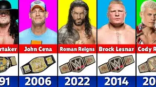EVERY WWE Champion from 1963 to 2024