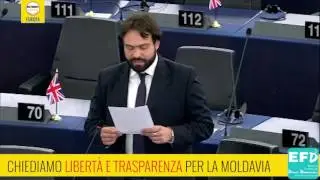 CHIEDIAMO LIBERT&Agrave; E TRASPARENZA PER LA MOLDAVIA (Castaldo EFDD-M5S)