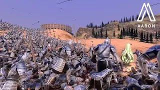 500 Queens vs 20.000 Gondor Captains- Ultimate Epic Battle Simulator 2- UEBS 2