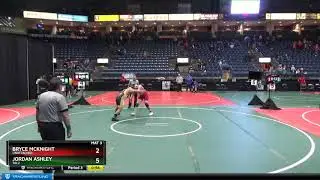 Bryce Mcknight vs Jordan Ashley Tal2 2019 OAC Junior High State 209lbs 7th
