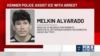 Kenner police, ICE arrest man wanted out of Georgia