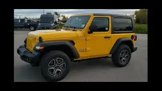 2020 JEEP WRANGLER SPORT S HELLAYELLA YELLOW (review)