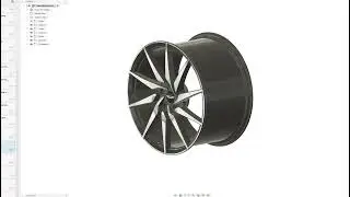 Aston Martin DB10 Spectre - Rear Wheel Rim - R&eacute;plica capture 1