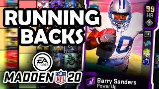 RANKING the BEST Running Backs in Madden 20 Ultimate Team