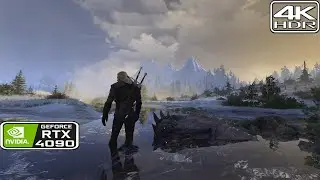 [4K HDR] TookLighting BETA | Dragon Contract Modded Witcher 3 Skellige Gameplay | RTX4090 |