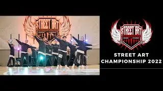 POWERED UP | Street Art Championship 2022 | Hip Hop BEGINNERS FORMATION Children