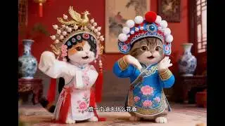 The furry kid has fallen in love with traditional Chinese opera. Which excerpt are they singing?