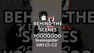 Silent Whispers 1: Behind the Scenes: Skelespider #shorts #behindthescene #silentwhispers #viral