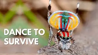 Dancing Peacock Spider | Dance to Survive