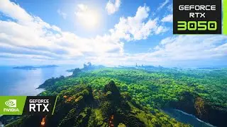 RTX 3050 VS Realistic Minecraft Shaders - Distant Horizons + Lunax64 + Mods | Minecraft