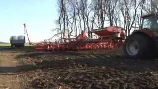 KUHN MAXIMA TRX, широкозахватная кукурузная сеялка КУН