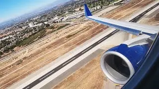 LITTLE SCREAMER! Delta Skywest Embraer 175LR Sunny Takeoff From LAX