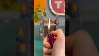 Jurassic Park Miniature-  reveal video! #dinosaur #jurassic #jurassicpark #reveal #handmade #shorts