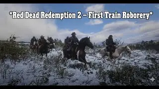 Red Dead Redemption 2 – First Train Robbery | No Commentary | RTX 5060 Gameplay