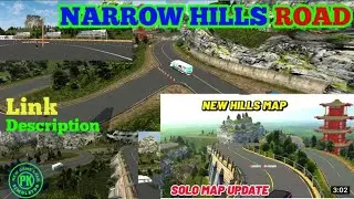 NARROW HILLS ROAD Update Map in Bus Simulator Indonesia #update