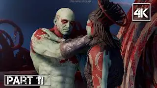 🎮 [4K] Mind Over Matter | Marvel's Guardians of the Galaxy | Gameplay Walkthrough - Part 11