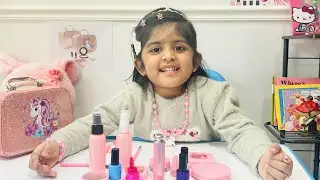Ayraa Pretend Play with Kids Makeup Toys | Satisfying with Unboxing Unicorn Pretend Makeup Set