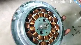 Crompton Celling Fan Service | Bearing Cleaning