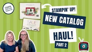 🔴  2022 Stampin Up July-Dec Mini Catalog & Saleabration Hauls [Part 2]