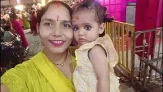 नमिता गई दुर्गा पूजा का मेला देखने l दुर्गा पूजा मेला जय माता दी 🙏🙏🌺l नवरात्रि पूजा 2025 दुर्गा मां🌺