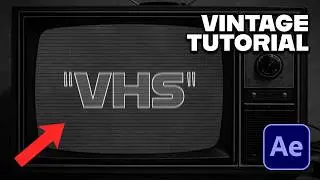 Trendy VINTAGE Effect in After Effects | 2026 Tutotorial