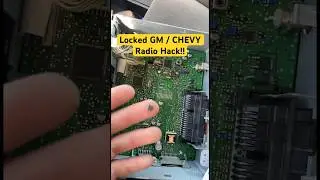 Взлом заблокированного радио Chevrolet/GM! Как удалить чип безопасности на Silverado 2006 года и ...