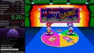 Tiny Toon Adventures: Buster Busts Loose! - Easy Mode - 7:34.4