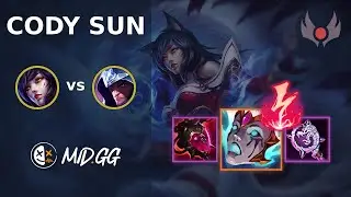 MID.GG: [ Cody Sun ] Ahri MID vs Talon | NA GRANDMASTER | LOL Season 2025