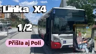 MHD Brno Linka X4-Poli mi priniesla Obed a Kurz 06815