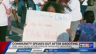 'We need justice for Chello now' Protesters call for transparency after fatal shooting of Erie man