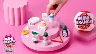 Mini Brands Create Krispy Kreme Demo & How To 🍩 | Tiny Donut and Drink Collectibles!