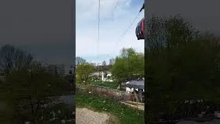 Wroclaw🇵🇱Polinka Cable Car - West Station. Канатная дорога во Вроцлаве. Польша.