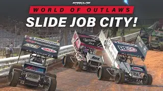 SLIDE JOB CITY! World of Outlaws World Championship Series at Williams Grove Highlights