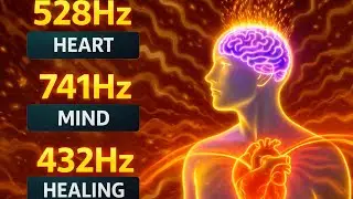 528Hz + 741Hz + 432Hz | The Deepest Healing Frequencies for Mind & Body