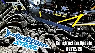 Обновление информации о строительстве аттракциона Barracuda Strike 02.12.2026 Seaworld San Antonio