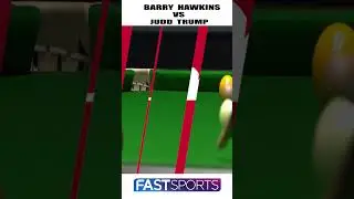 Cue Clash: Judd Trump vs. Barry Hawkins' Unmissable Battle | Fast Sports