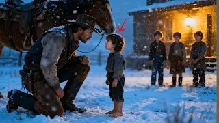 A Rancher Almost Rode Away From Them in the Cold — Until the Youngest Child Spoke Up