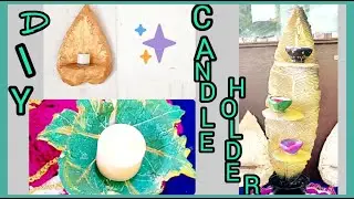 Quick Easy and Elegant DIY Candle Holders for this festive Season