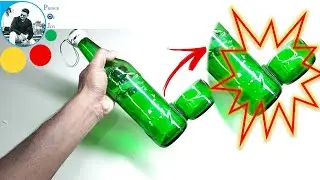 how to stick glass bottles together | BEER BOTTLE | Glass bottle | vine bottle glue