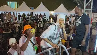Silk boss with some new dance move. Nhance get the ladies wet At Rebel birthday party