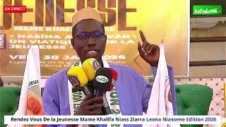 🛑Discours int&eacute;gral de Cheikh El Hadji Loum&hellip;